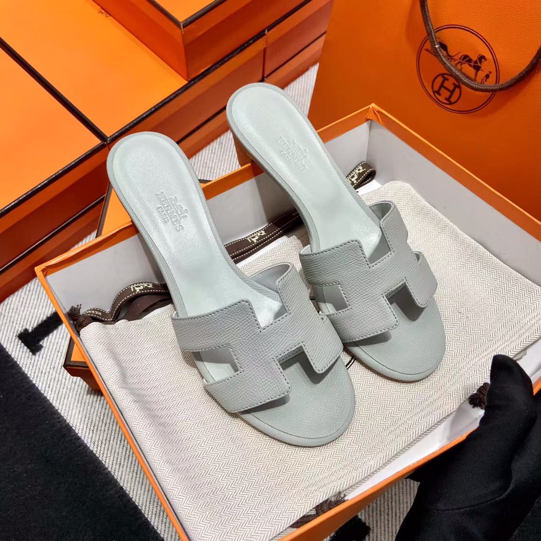 에르메스 올수공 오아시스 슬리퍼 샌들 앱송 60